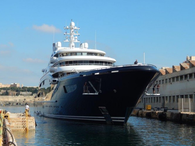 Mega yacht SERENE in Malta