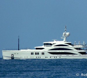 Beautiful 63m Motor Yacht 11/11 (FB265) by BENETTI spotted in Italy