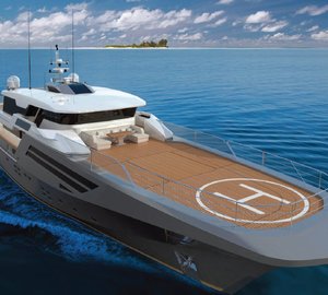 New Explorer 40M Wide Bow Superyacht Design by Andrea Borzelli & Sara Berta Architetti