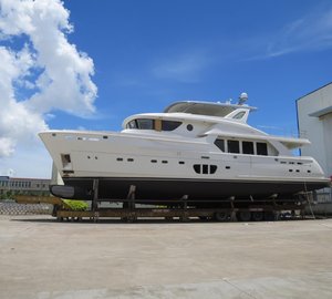 All-new Selene 92 yacht nearing launch at Jet Tern Marine in China
