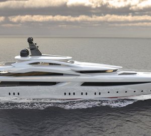 Construction of Impressive 70m Mega Yacht Columbus Oceanic 70 well underway
