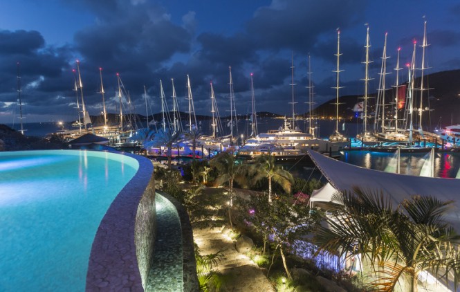 YCCS Virgin Gorda by night - Photo by Carlo Borlenghi