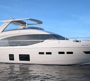 New Motor Yacht PRINCESS 75 by Princess Yachts with fresh new style for Spring 2016