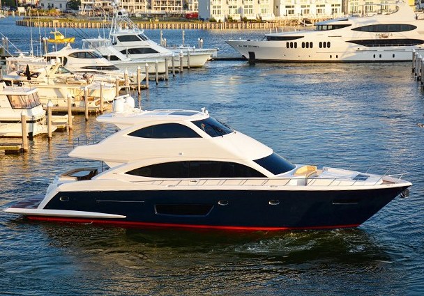 Second Viking 75 Yacht at Viking's dealer meeting in Atlantic City - Image credit to Viking Yacht Company