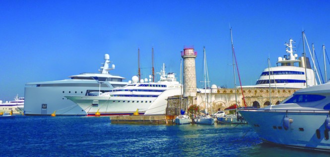 100m DAMEN SeaXplorer yacht support vessel in Antibes