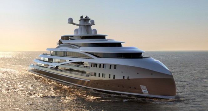103m explorer superyacht SEA HAWK project by Hawk Yachts