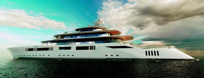 108m motor yacht Tomorrow concept