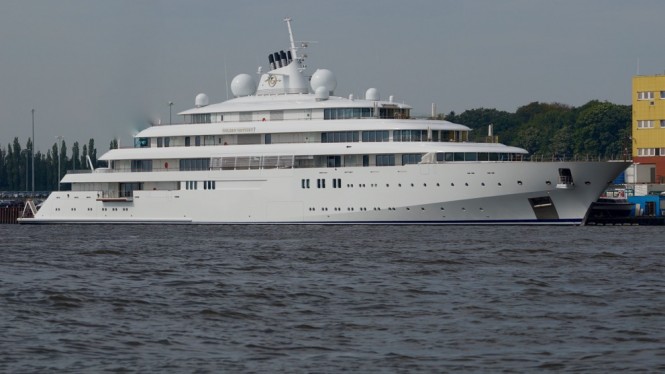 123m Lurssen mega yacht GOLDEN ODYSSEY (Project TATIANA, hull 13689) - Photo by DrDuu