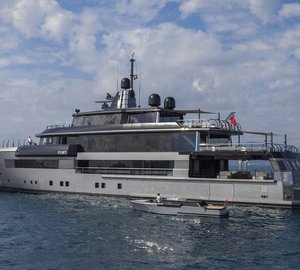 CRN displays 55m motor yacht ATLANTE, 61m superyacht SARAMOUR and 73m mega yacht YALLA at MYS