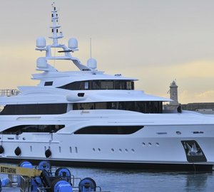 Luxury Superyachts fitted with MTU engines on display at Monaco Yacht Show 2015