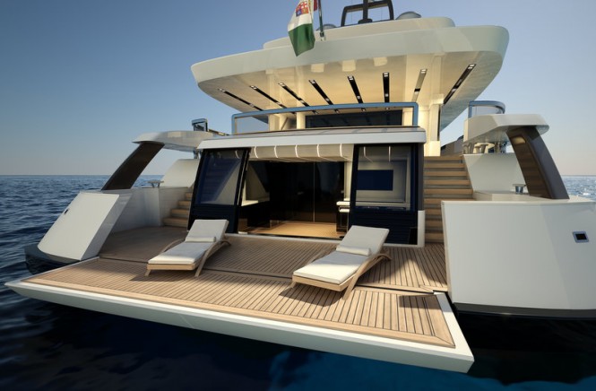 ARIA Yacht Project - Exterior 