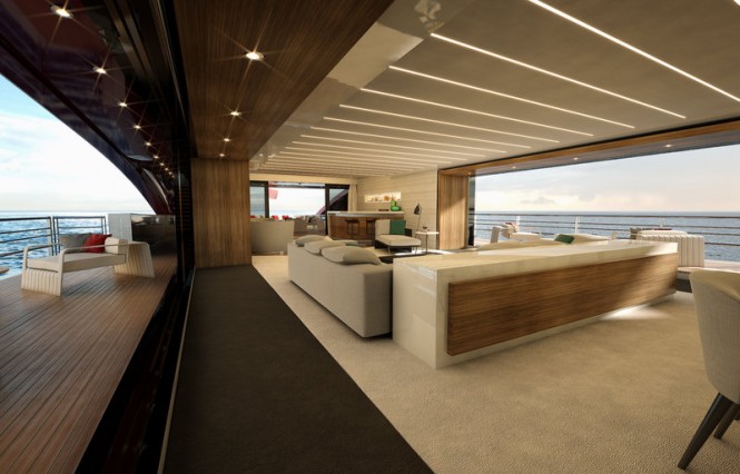 Aboard SeaFalcon superyacht project