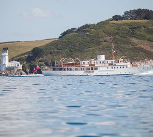 Newly restored motor yacht MALAHNE and explorer yacht STEEL – Two iconic Pendennis yachts to be showcased at MYS