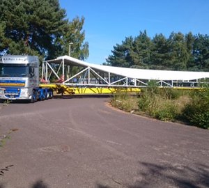 Tooling for build of first super yacht Oyster 118 to be completed soon