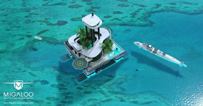 KOKOMO AILAND by MIGALOO PRIVATE SUBMERSIBLE YACHTS