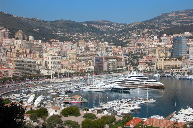 Luxury mega yacht SEA HAWK project in Monaco