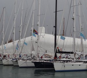 Luxury sailing yachts by Oyster ready to start Oyster Palma Regatta 2015