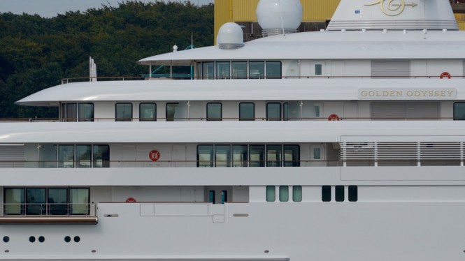 Luxury yacht GOLDEN ODYSSEY - Photo by DrDuu