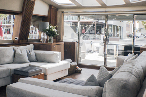 Luxury yacht ZULU - New interior by Baldwin Harris Design