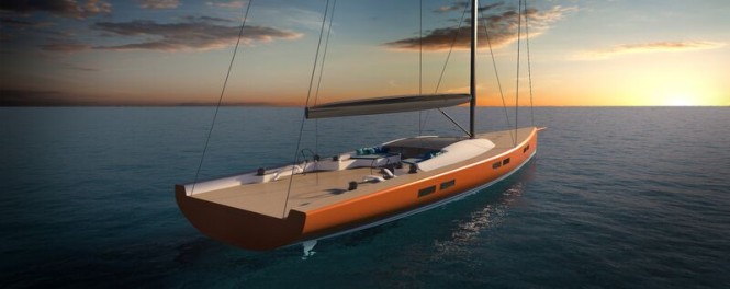 New 35m sailing superyacht concept by Design Unlimited and Reichel Pugh