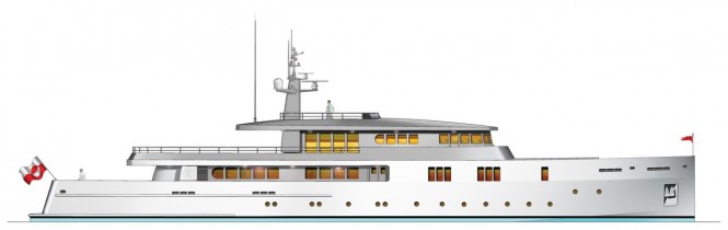 OCEA 50m Commuter Superyacht