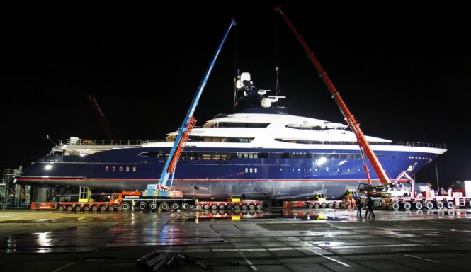 Oceanco mega yacht Project EQUANIMITY