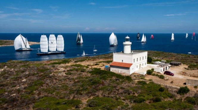 Perini Navi Cup in the fabulous Sardinia yacht charter location - Porto Cervo