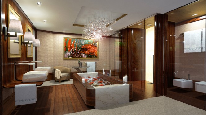 RADIANCE superyacht concept - Bathroom