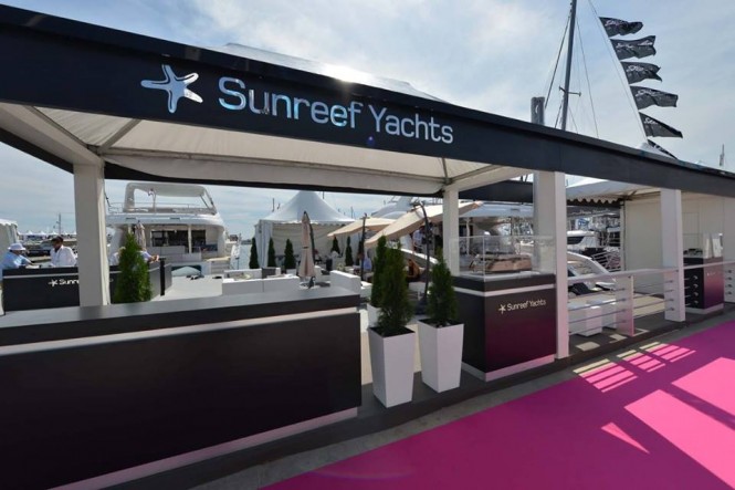 Sunreef Yachts stand