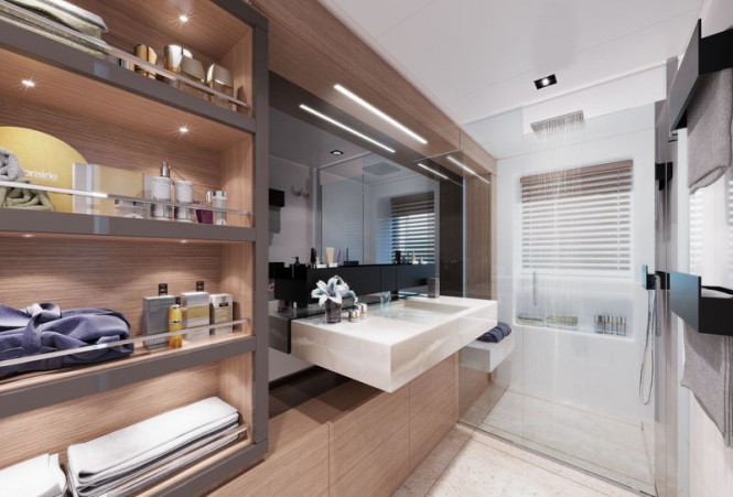 Super yacht Navetta 37 - Bathroom