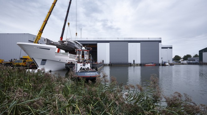 Superyacht ALIDA - Photo by Dick Holthuis