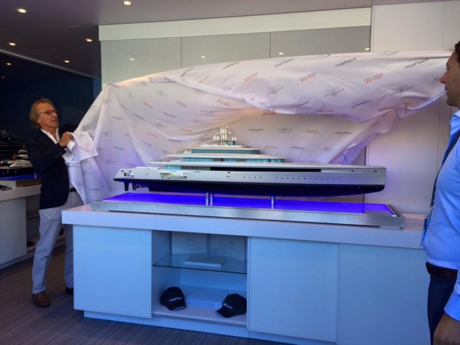 Vitruvius Motor Yacht Acquaintance 105m unveiled at MYS 2015
