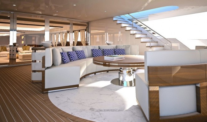 Aboard ZENITH Yacht Concept