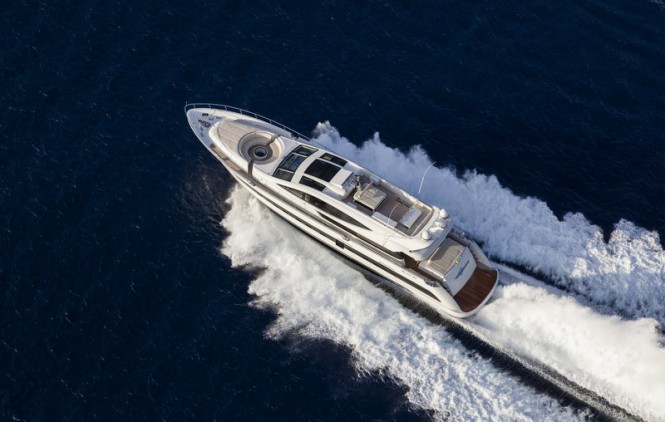 Superyacht SEALOOK from above