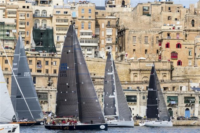 111 teams from 22 different countries compete for the Rolex Middle Sea Race - Photo by Rolex Carlo Borlenghi