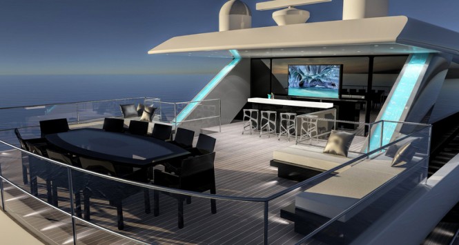 AMNESIA superyacht concept - Exterior
