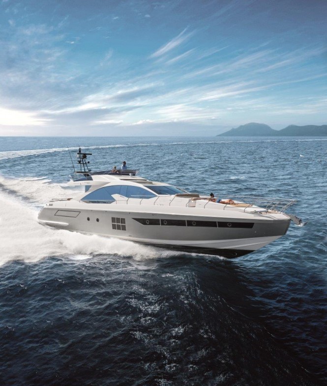 Azimut 77S Yacht Running