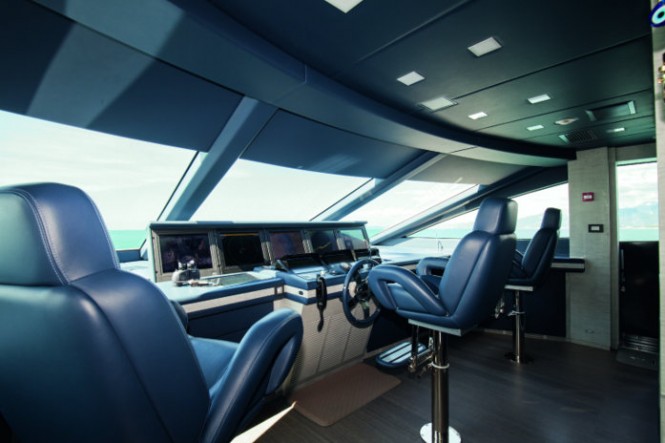 Benetti BF 203 Yacht H - Wheelhouse