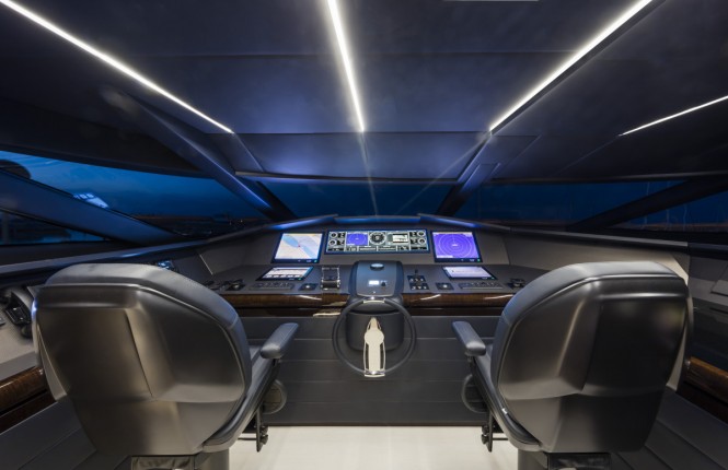 Dreamline 34m superyacht - Wheelhouse