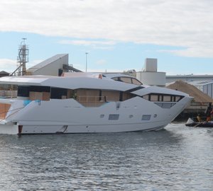 First Stage Fit Out for New ‘Sunseeker 116 Yacht’ Motor Yacht Hull no. 1