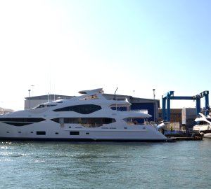First images of New ‘Sunseeker 131 Yacht’ Motor Yacht Hull no.1