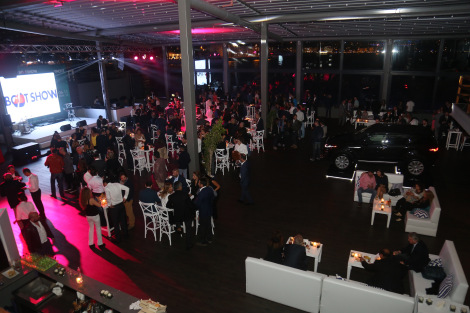 Guests were entertained with live music during The Yacht Walk premiere party