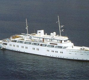 Classic 58m Motor Yacht LADY K II for sale as a turn-key project by Solent Refit