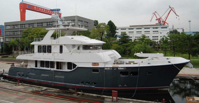 Luxury motor yacht Nordhavn 96