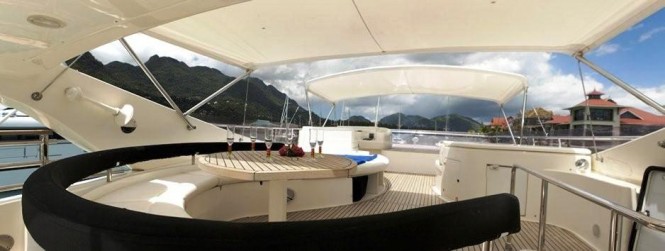 Luxury motor yacht SEA STREAM - Flybridge