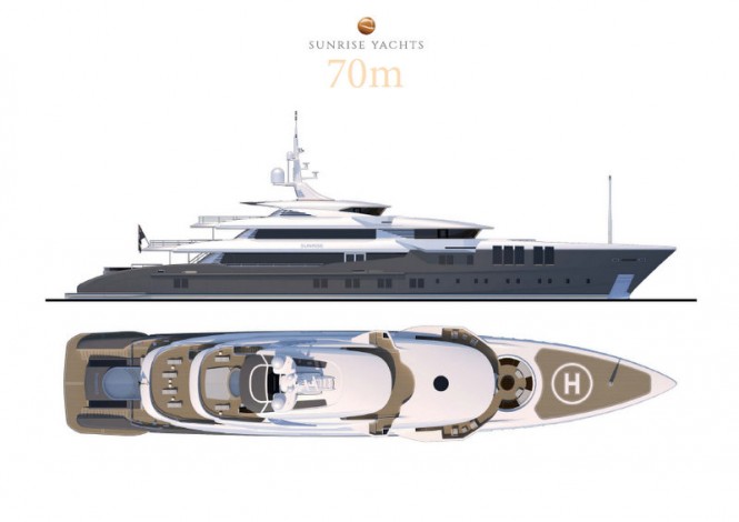 Luxury motor yacht ZENITH