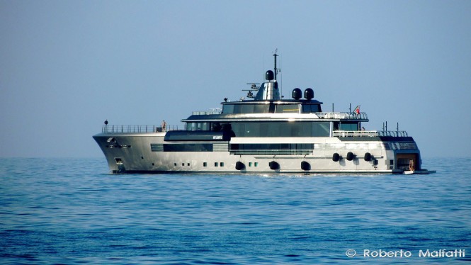 Luxury yacht ATLANTE - Photo by Roberto Malfatti