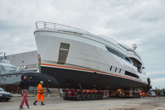 Luxury yacht GENESI ready for launch