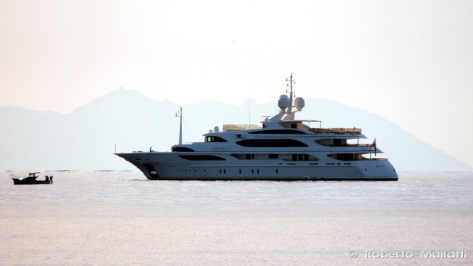 Luxury yacht I DYNASTY - Photo by Roberto Malfatti