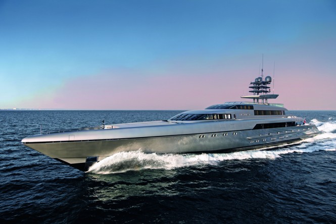 Luxury yacht Silver Fast